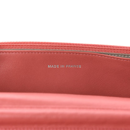 Chanel Patent Quilted Brilliant Wallet On Chain WOC Orange 9 of 11