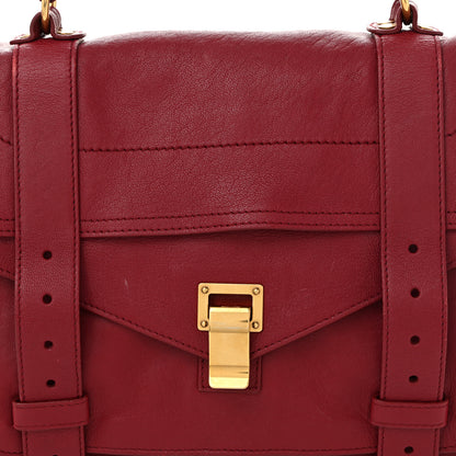 Proenza Schouler Lambskin Medium PS1 Satchel Raspberry 8 of 12