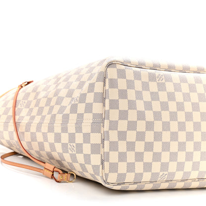 Louis Vuitton Damier Azur Neo Neverfull GM Rose Ballerine 7 of 8