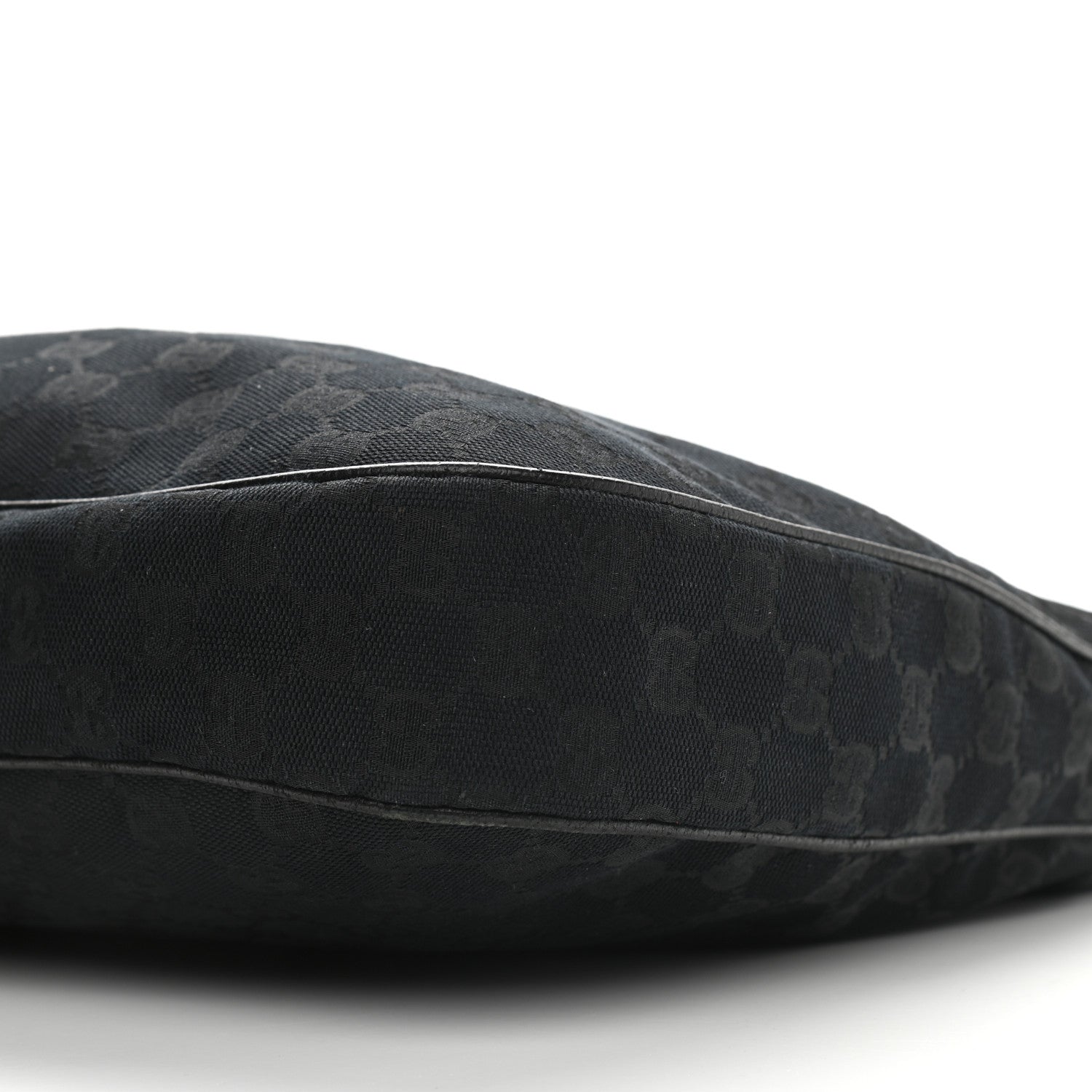 Gucci Monogram Medium Charmy Hobo Black 9 of 15