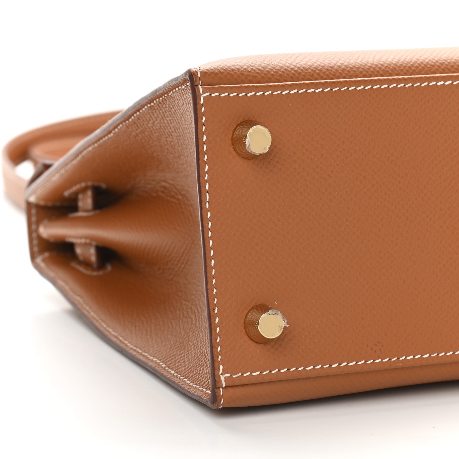 Hermes Epsom Kelly Sellier 25 Gold 7 of 9