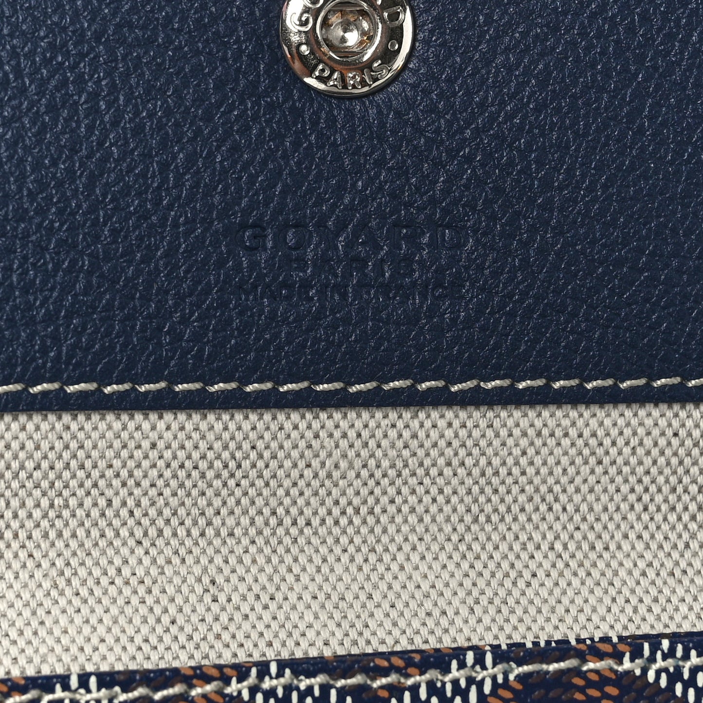 Goyardine Saint Louis PM Navy