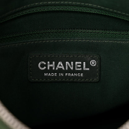 Chanel Aged Calfskin Quilted Working Vibe Camera Case Khaki 6 of 11