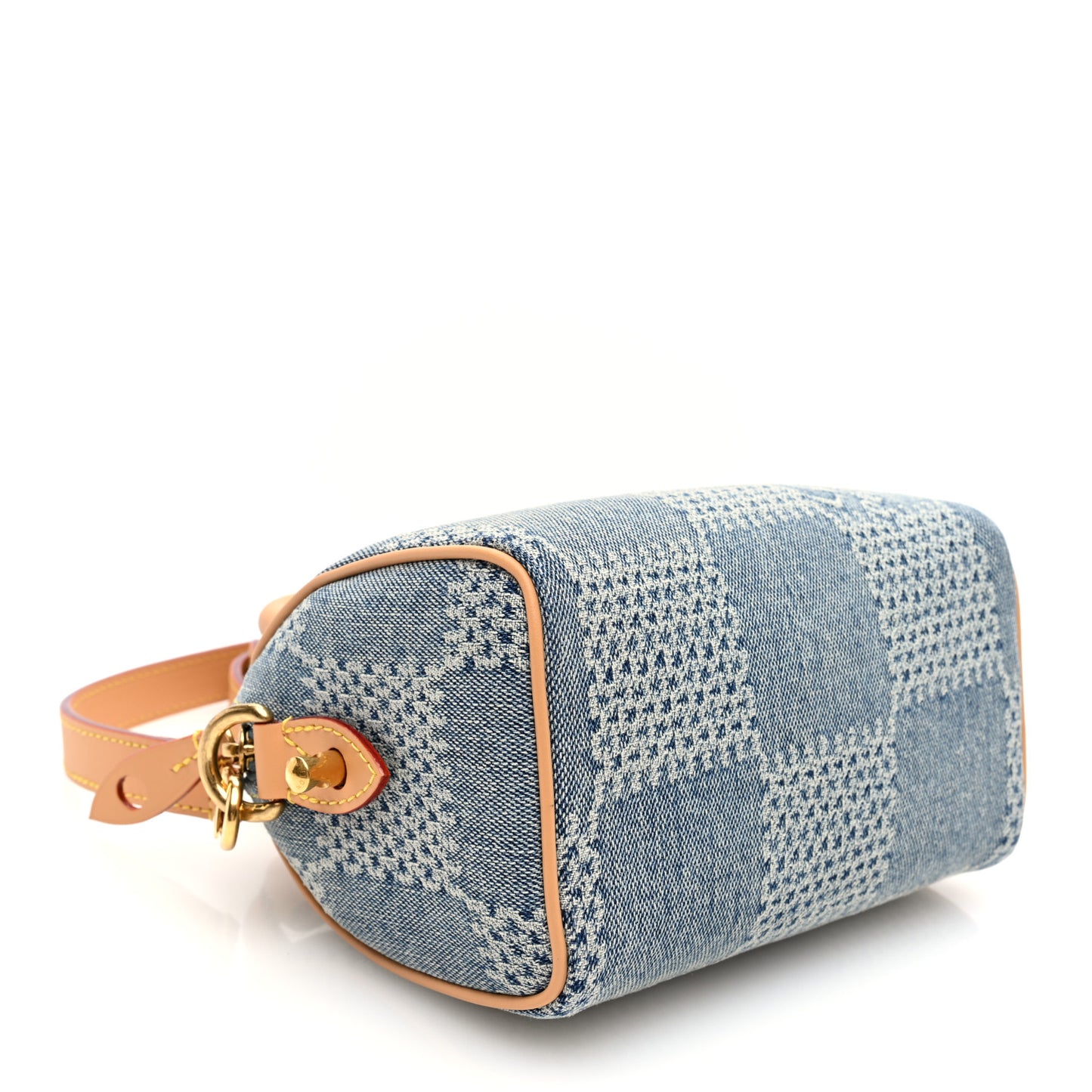 Damier Denim 3D Speedy Bandouliere 18 Bleu