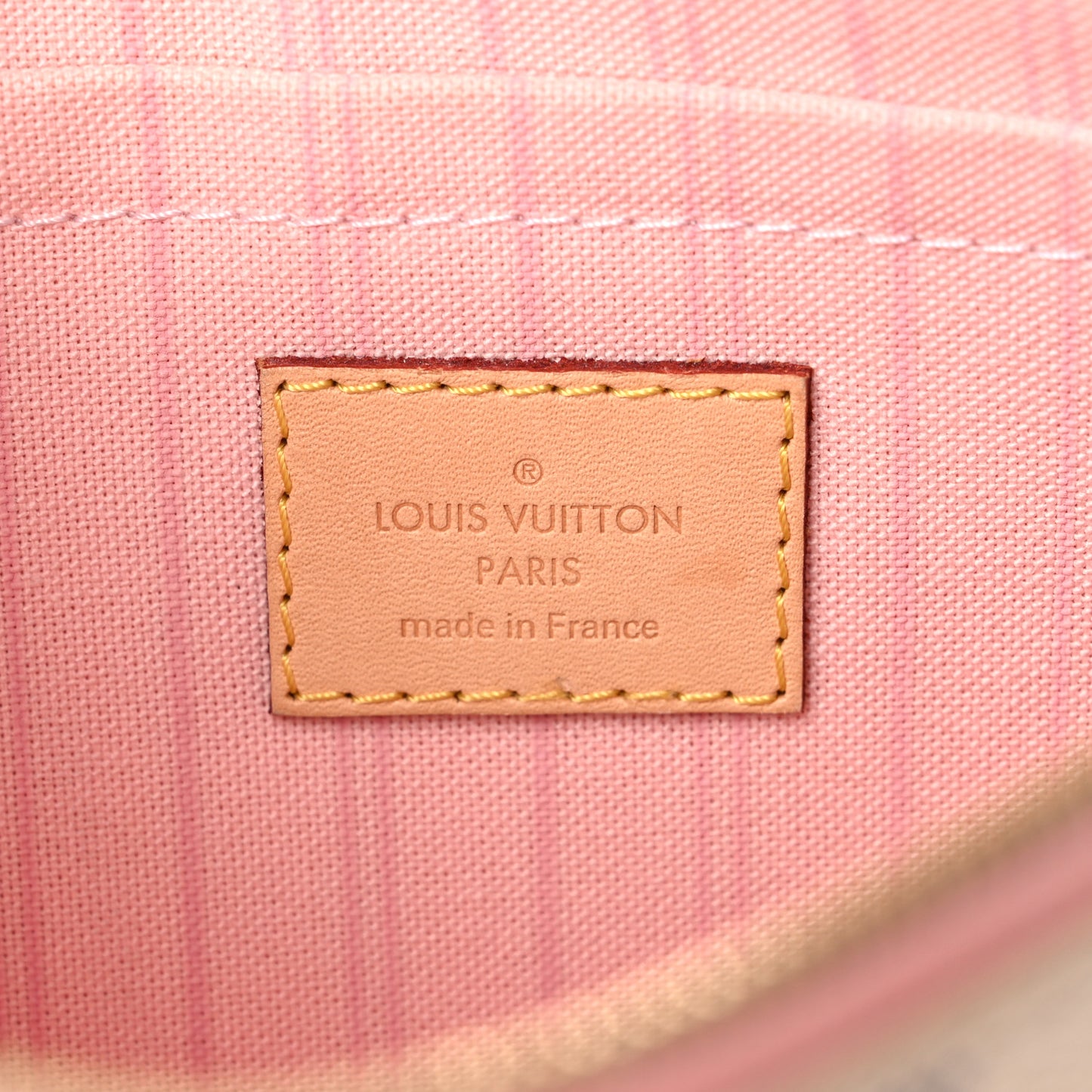 Damier Azur Neverfull MM GM Pochette Rose Ballerine