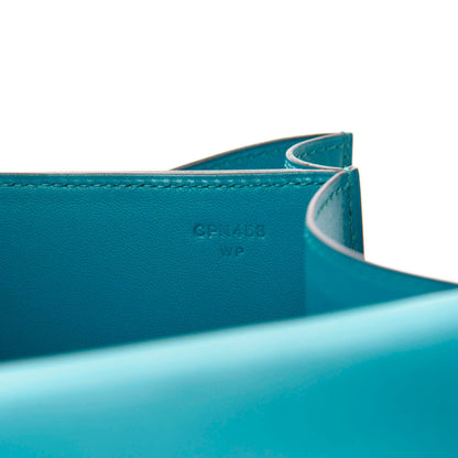 Hermes Tadelakt Constance 24 Bleu Izmir 10 of 11
