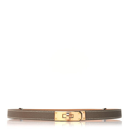Hermes Epsom Kelly Belt Etoupe 1 of 4