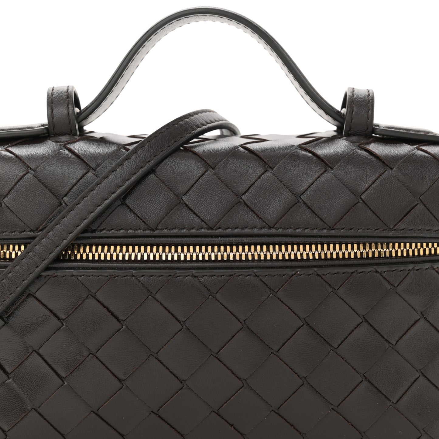 Nappa Intrecciato Bang Bang Vanity Case Fondant