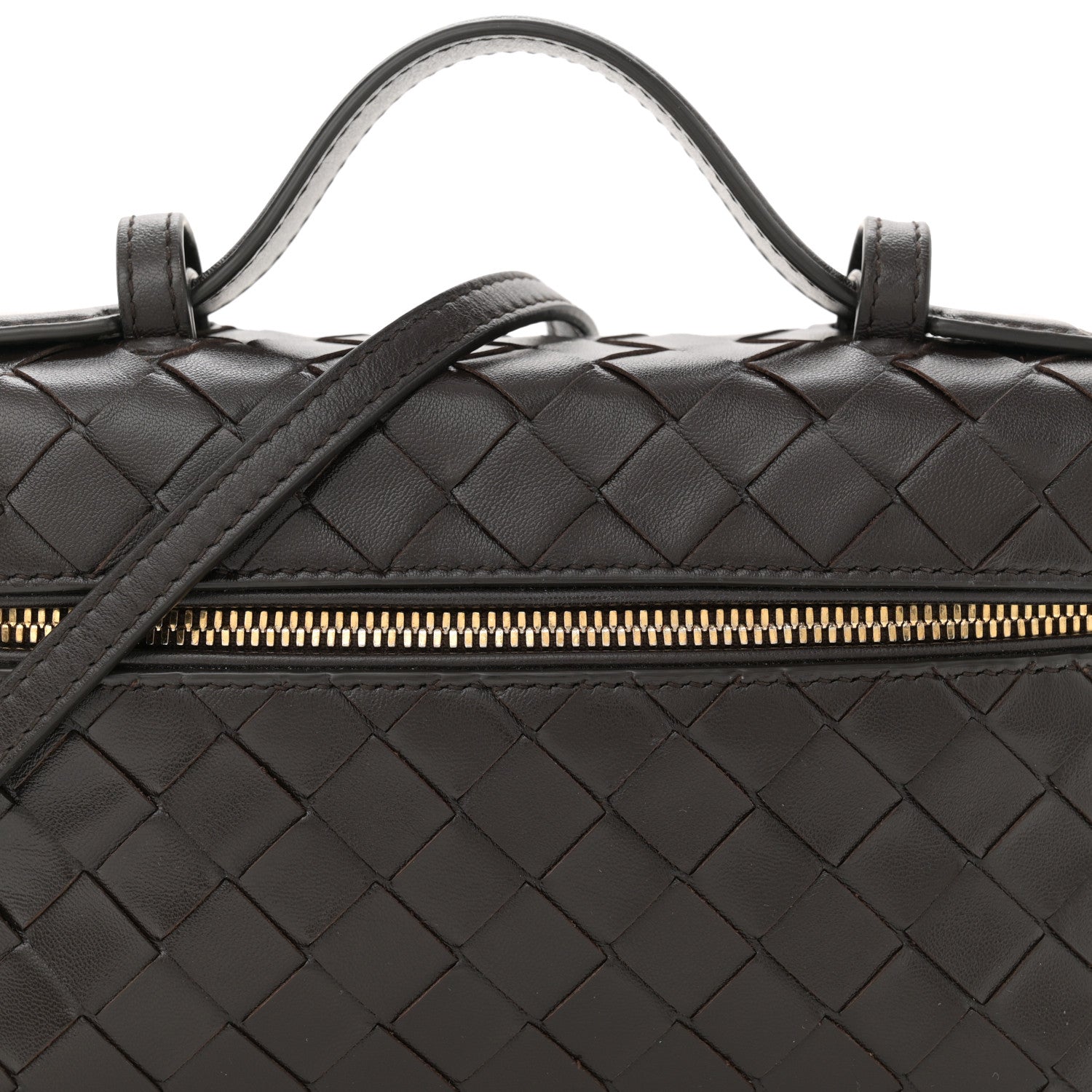 Bottega Veneta Nappa Intrecciato Bang Bang Vanity Case Fondant 8 of 10