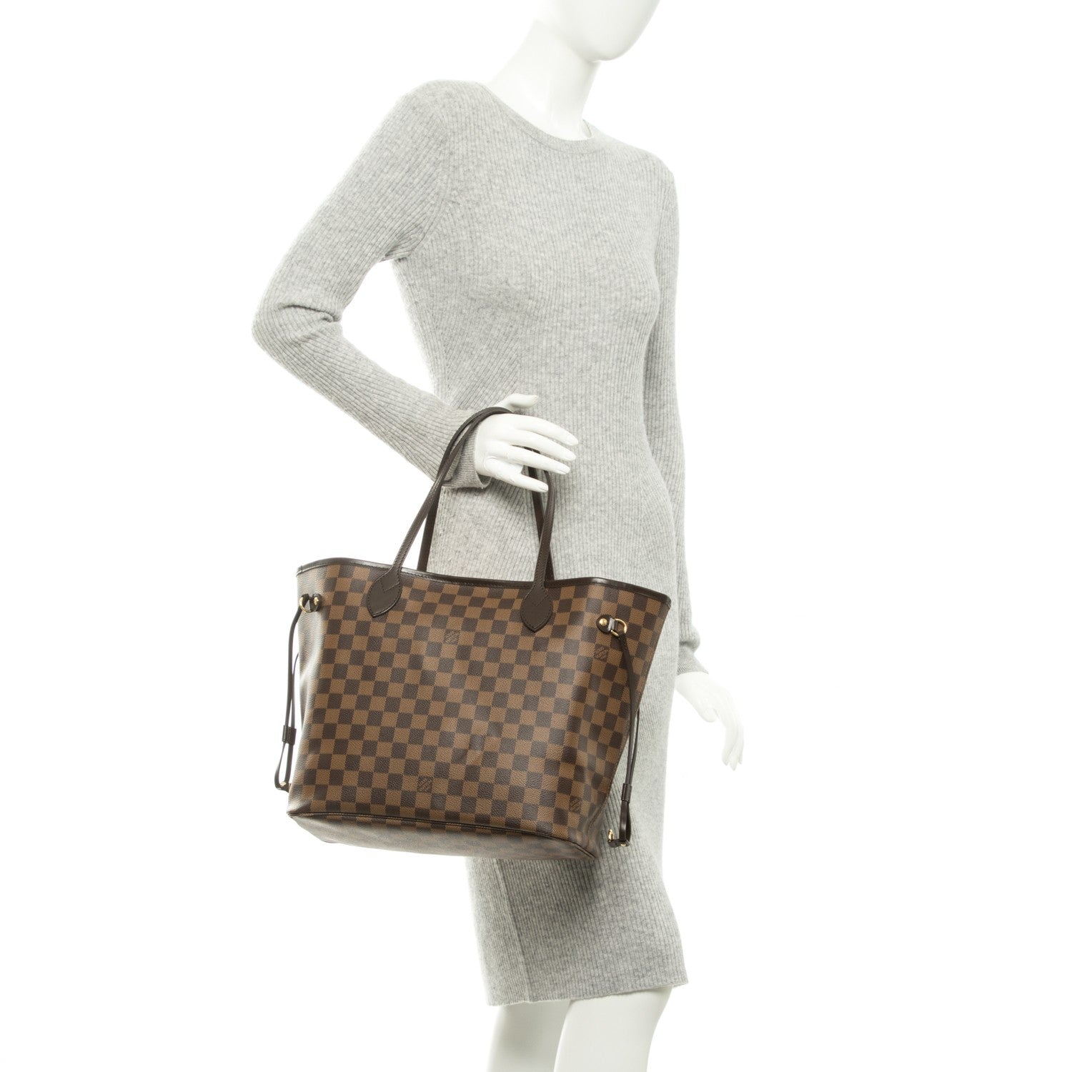 Louis Vuitton Damier Ebene Neverfull MM 4 of 7