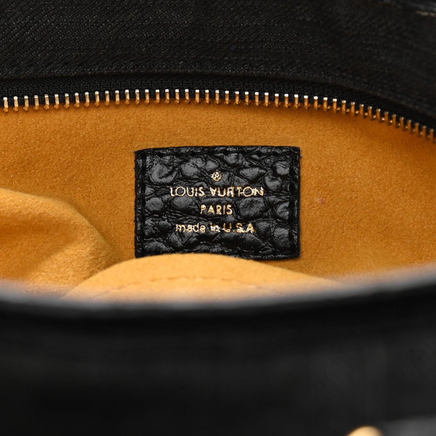 Louis Vuitton Denim Neo Cabby MM Black 6 of 11
