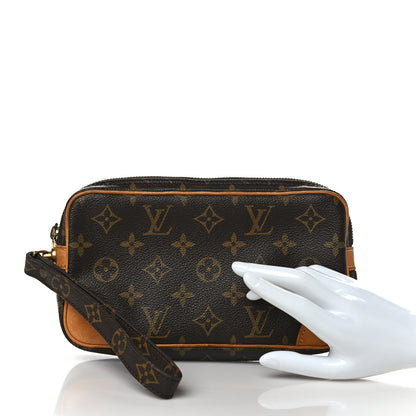 Louis Vuitton Monogram Pochette Marly Dragonne 22 2 of 9