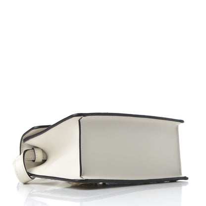 Gucci Calfskin Animal Studs Mini Sylvie Top Handle Bag White 4 of 9