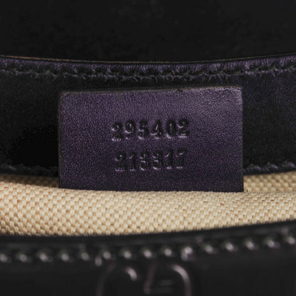 Gucci Shine Guccissima Medium Emily Chain Shoulder Bag Melanzana 7 of 7