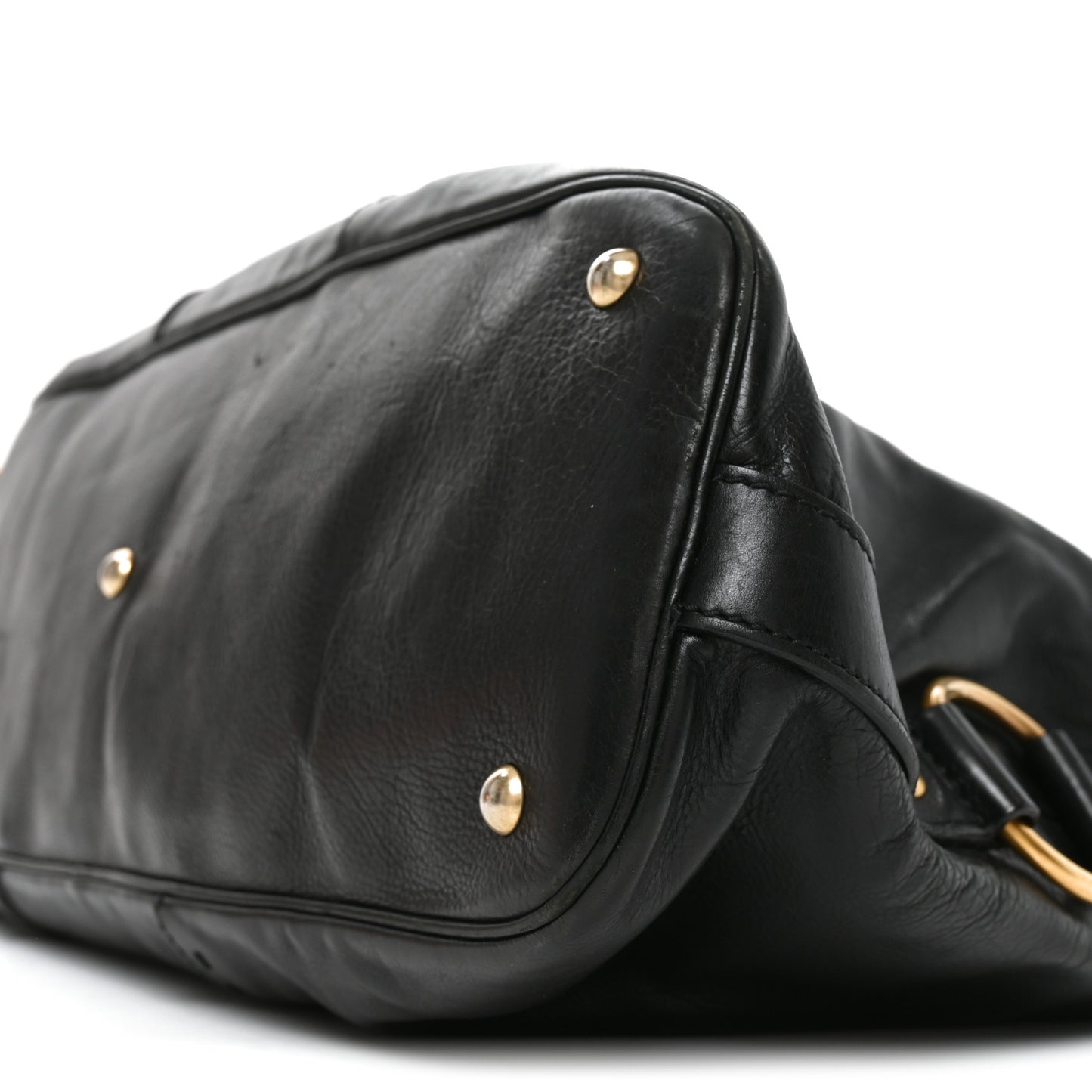 Calfskin Oversized Muse Black