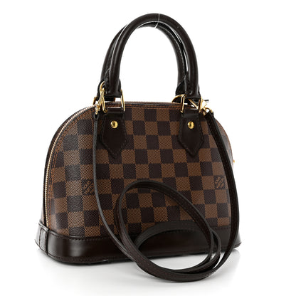 Louis Vuitton Damier Ebene Alma BB 3 of 9
