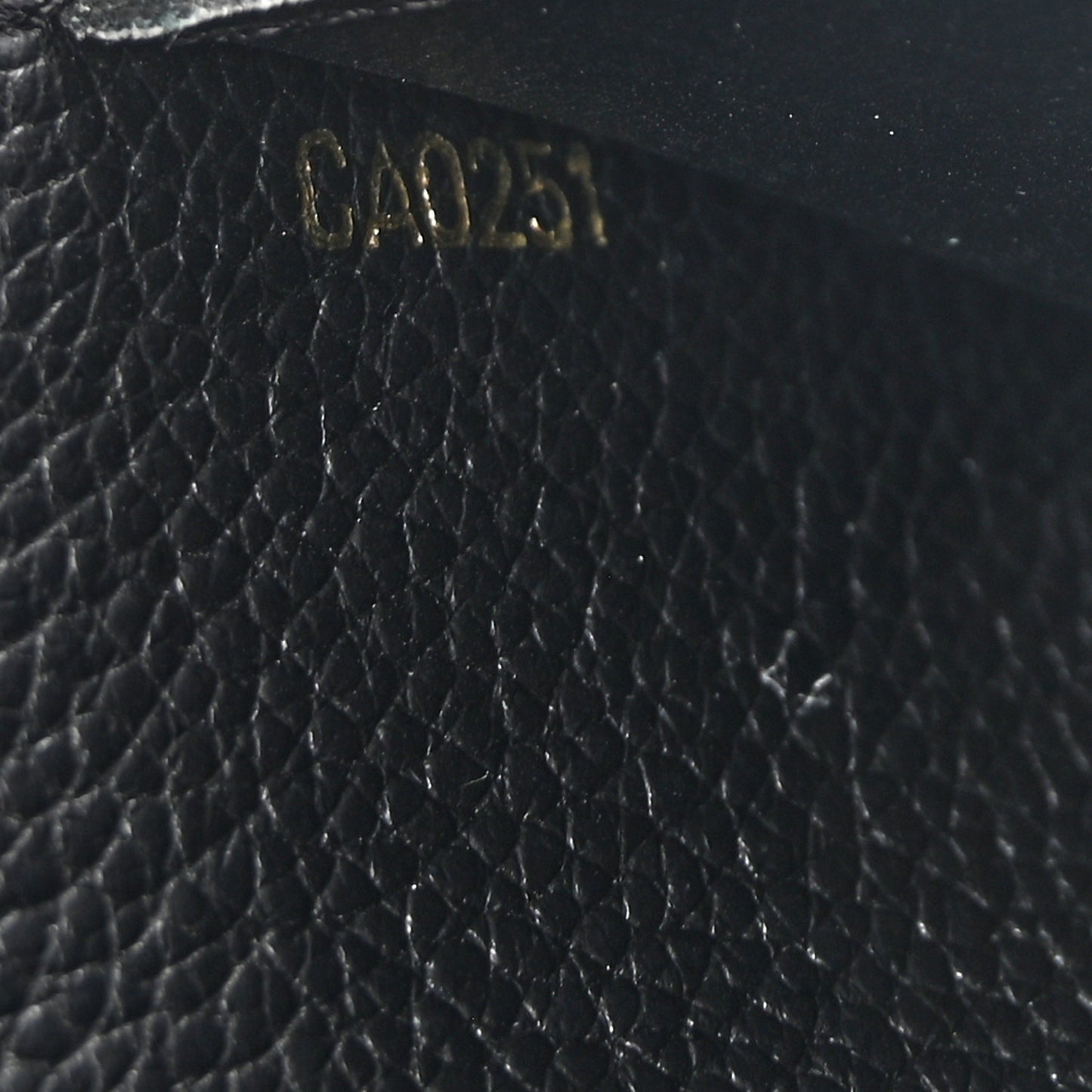 Empreinte Business Card Holder Black