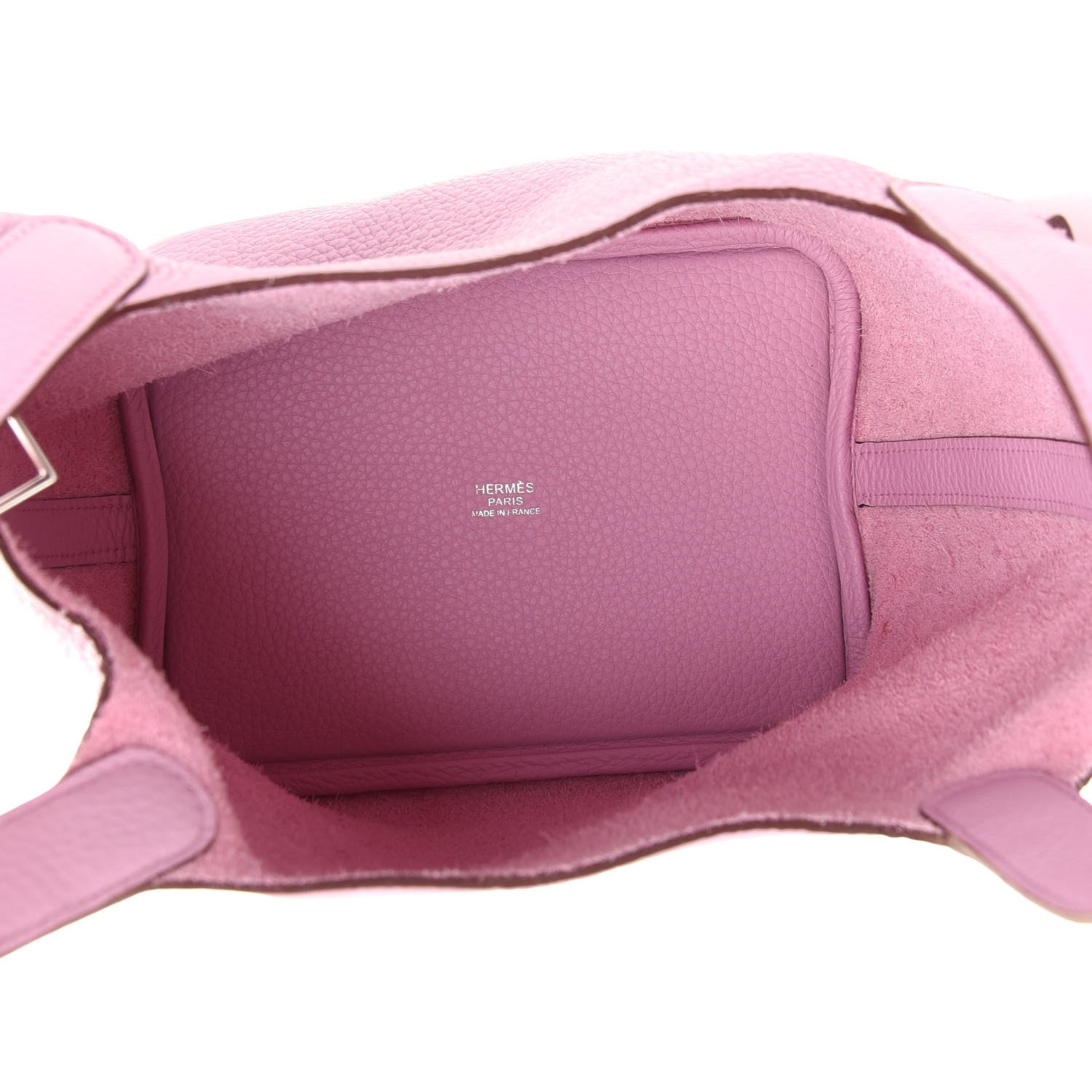 Hermes Taurillon Clemence Picotin Lock 18 PM Mauve Sylvestre 7 of 8