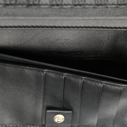 Gucci Soft Microguccissima Continental Wallet Black 7 of 7
