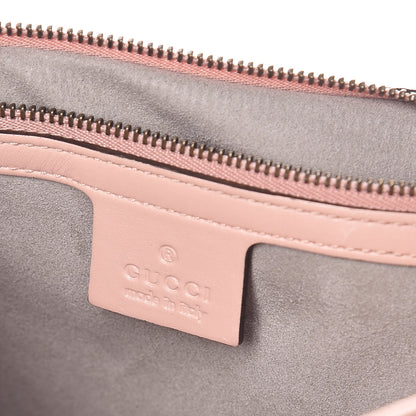 Gucci Calfskin Matelasse Medium GG Marmont Shoulder Bag Perfect Pink 8 of 9