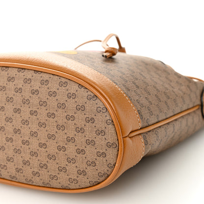 Gucci X DISNEY Mini Vintage GG Supreme Monogram Bucket Bag Beige Vintage Sun Oil 10 of 12