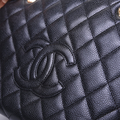 Chanel Caviar Quilted Petit Timeless Tote PTT Black 14 of 16
