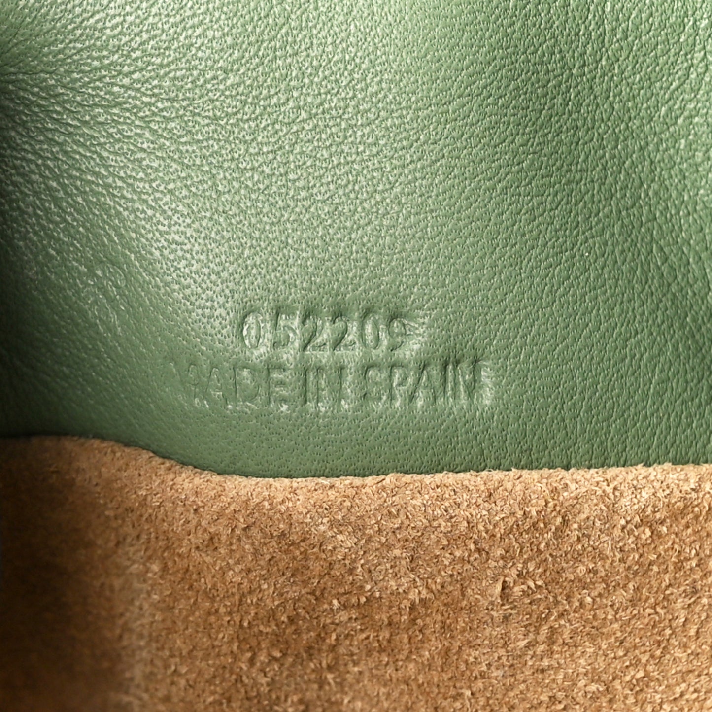 Calfskin Mini Flamenco Knot Clutch Rosemary