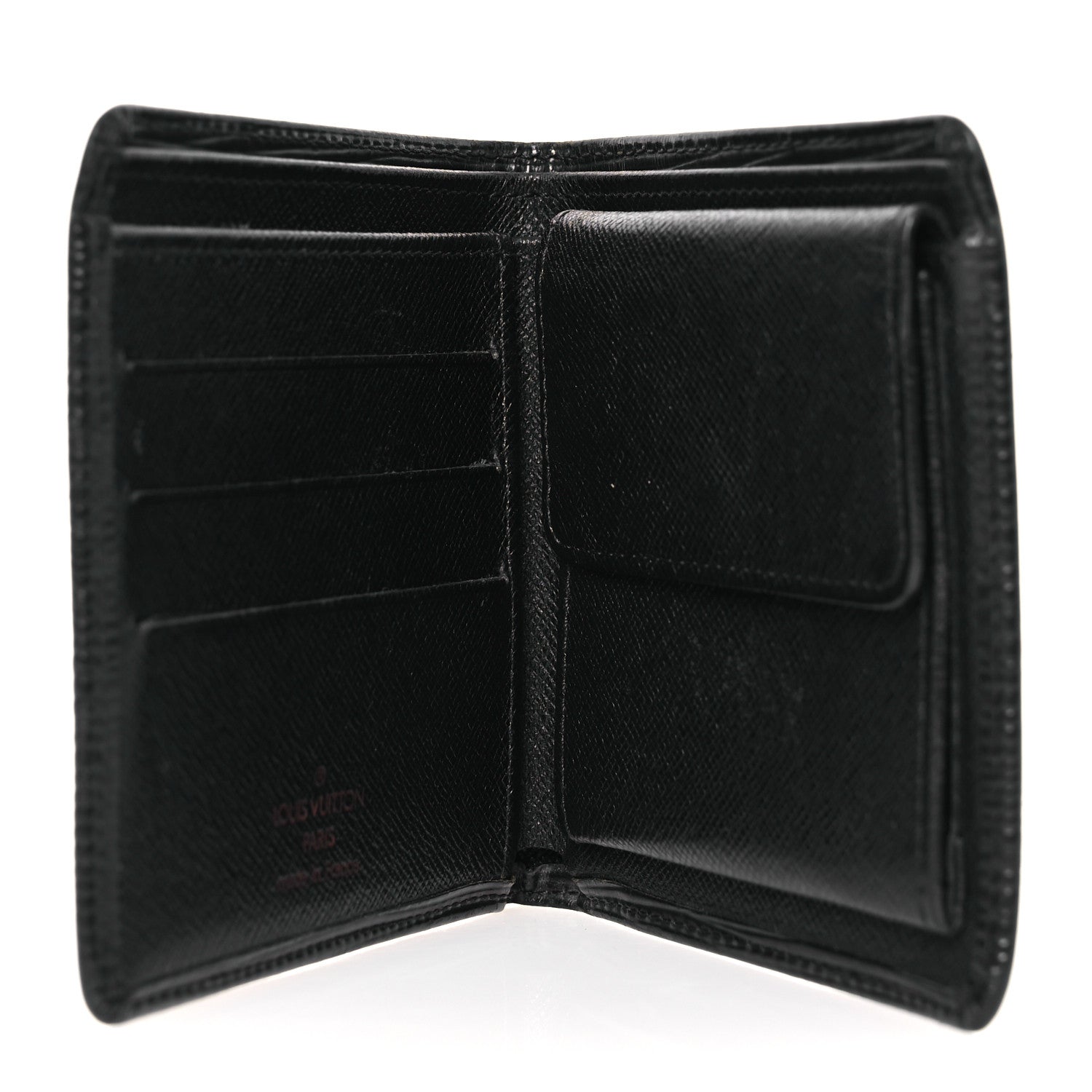 Louis Vuitton Epi Marco Wallet Black 5 of 12
