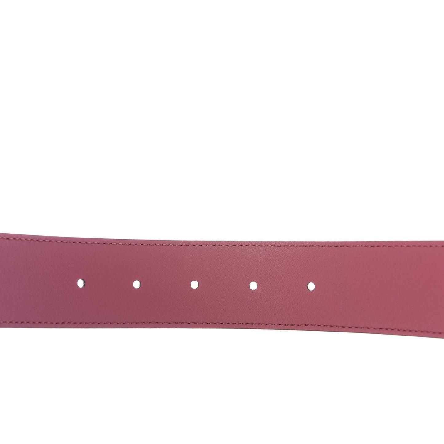 GG Supreme Monogram Blooms Moon Calfskin Interlocking G 37mm Belt 80 32 Beige Ebony Multicolor Dry Rose