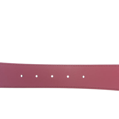 Gucci GG Supreme Monogram Blooms Moon Calfskin Interlocking G 37mm Belt 80 32 Beige Ebony Multicolor Dry Rose 5 of 6