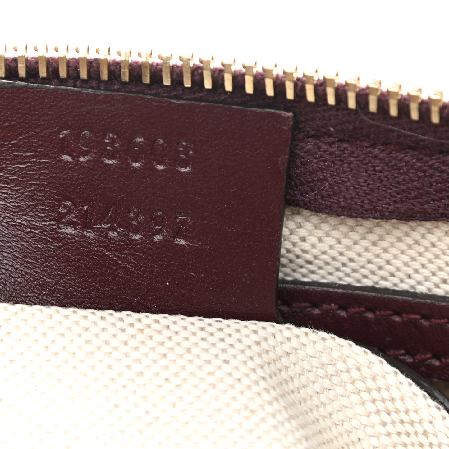 GG Plus Monogram Medium Joy Boston Bordeaux