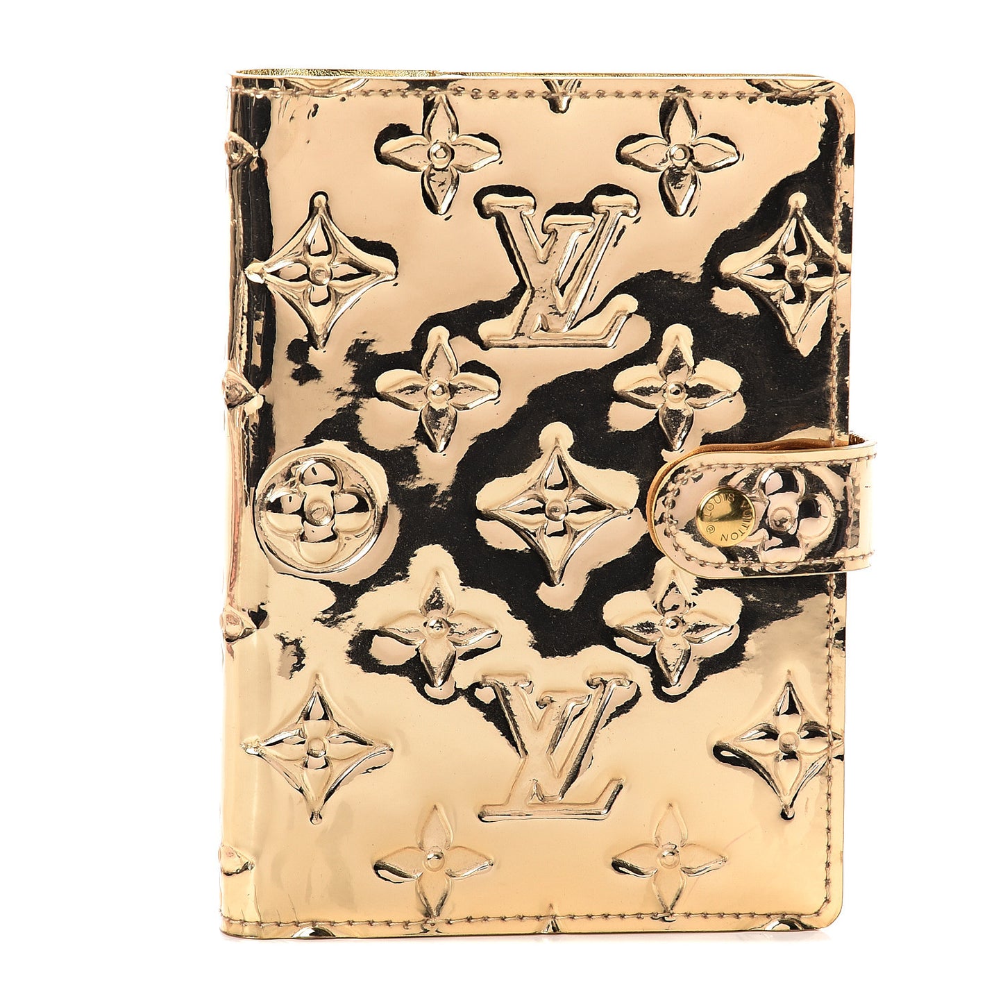 Monogram Miroir Small Ring Agenda Gold