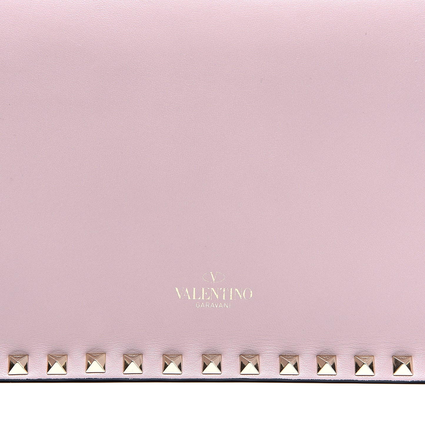 Nappa Rockstud Wristlet Clutch Cipria