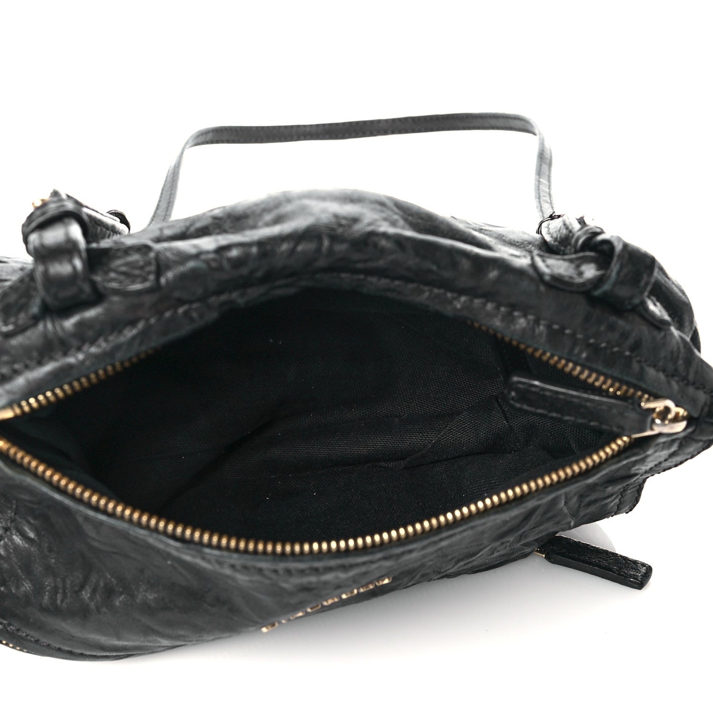 Tumbled Sheepskin Mini Pandora Black