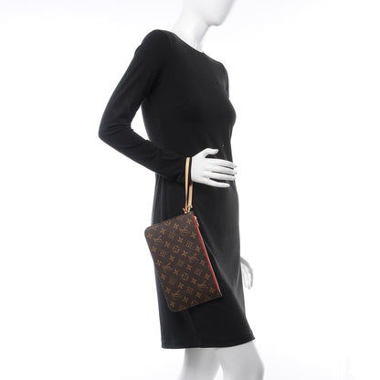 Louis Vuitton Monogram Neverfull MM GM Pochette Cherry 2 of 8