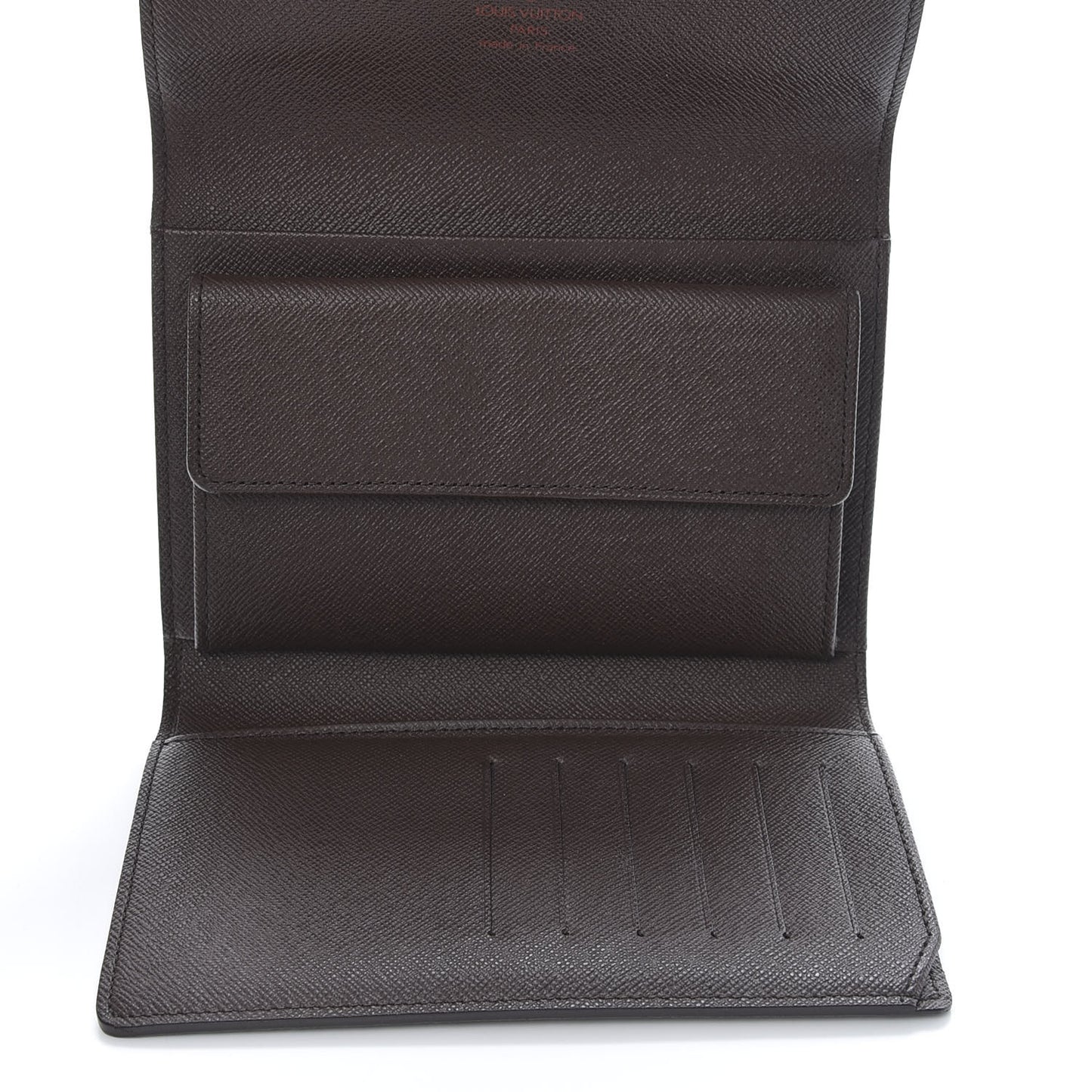 Damier Ebene Porte Tresor Etui Papier Wallet