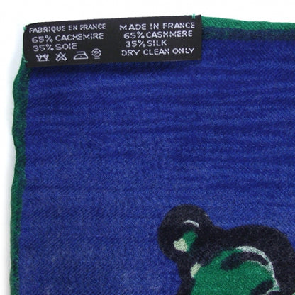 Hermes Cashmere Silk La Charmante Aux Animaux Scarf 140 6 of 6