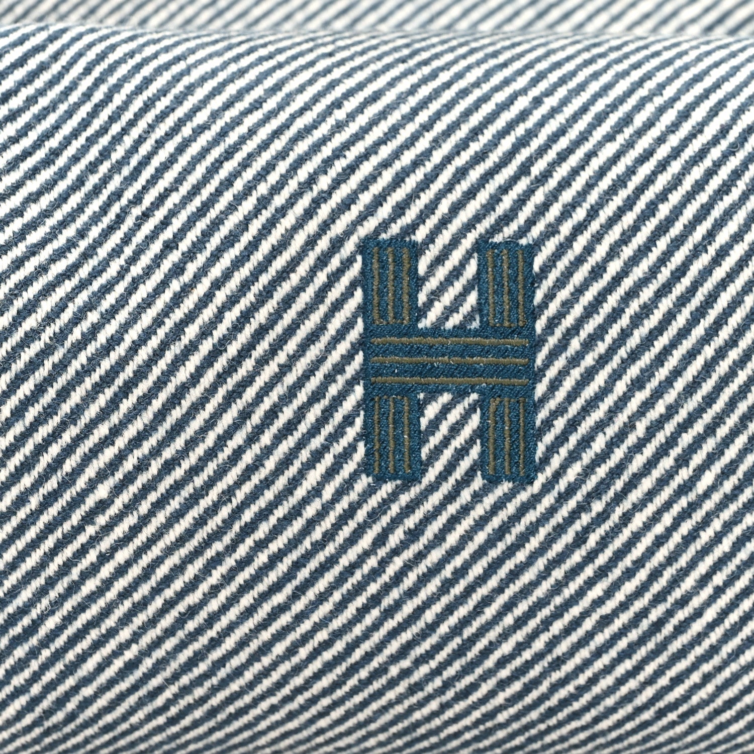 Hermes Wool Small Bride-A-Brac H Natte Pouch Bleu Abysse 7 of 10