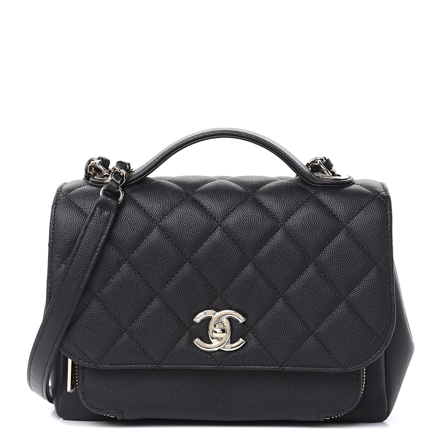 Chanel Caviar Quilted Medium Business Affinity Flap Black 1 of 9