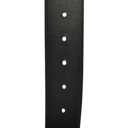 Louis Vuitton Calfskin 40mm LV Initiales Reversible Belt 90 36 Dark Brown Black 4 of 5