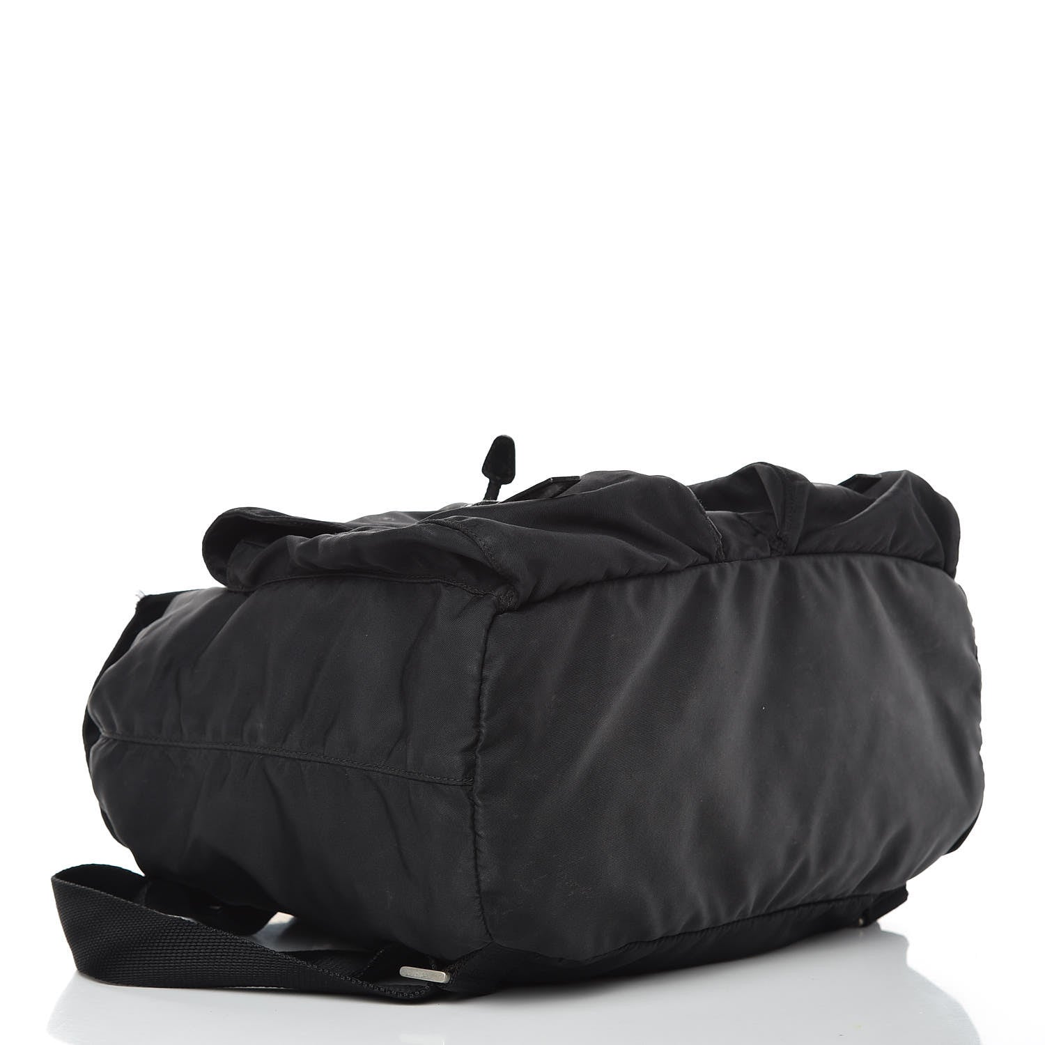 Prada Nylon Vela Medium Backpack Black 4 of 15