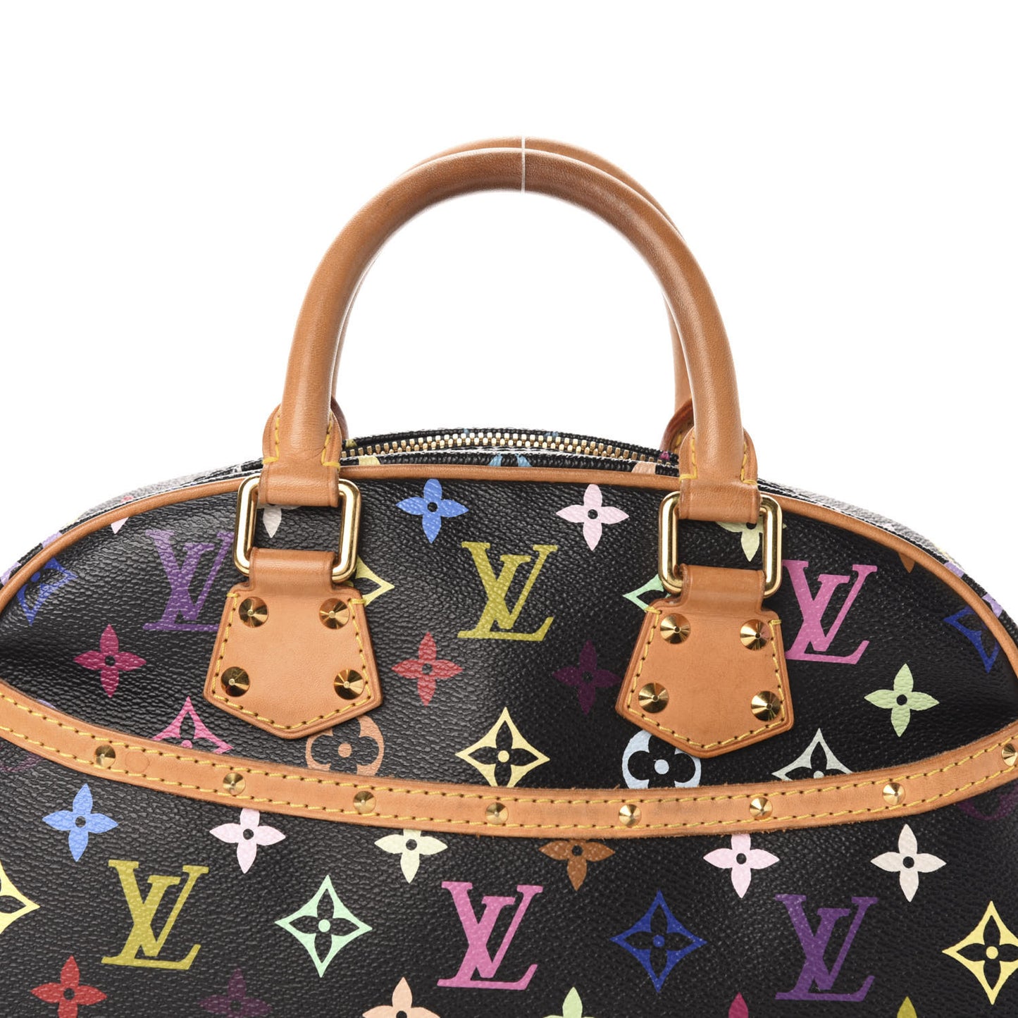 Monogram Multicolor Trouville Black