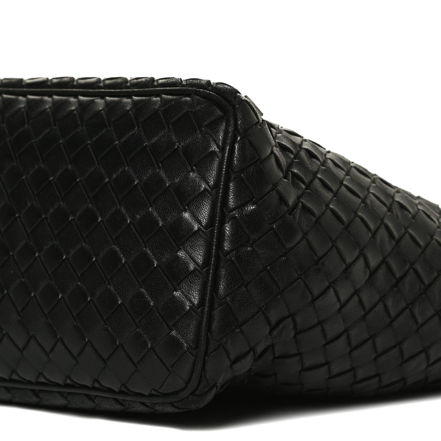 Bottega Veneta Nappa Intrecciato Small Shoulder Bag Black 11 of 12