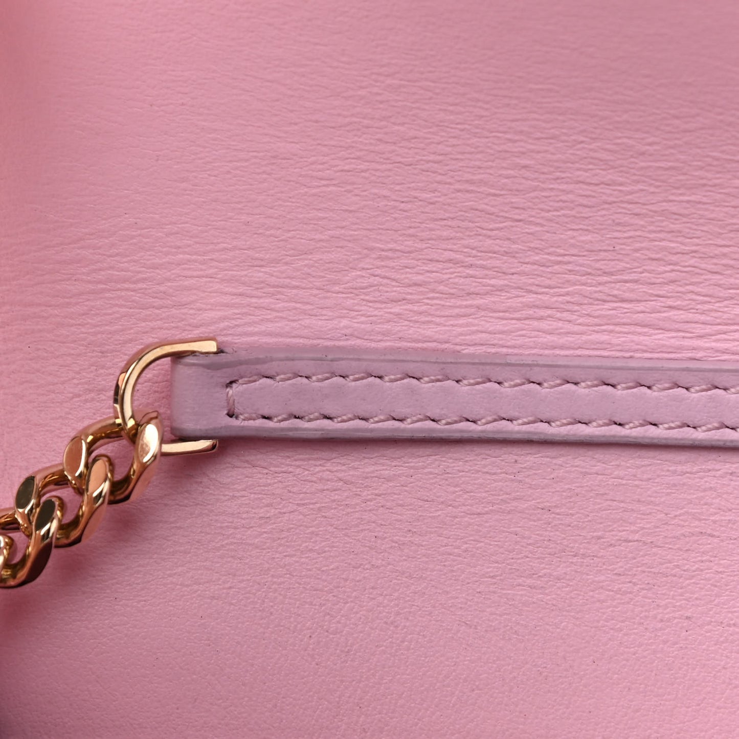 Vitello Crystal Palazzo Evening Bag Pink