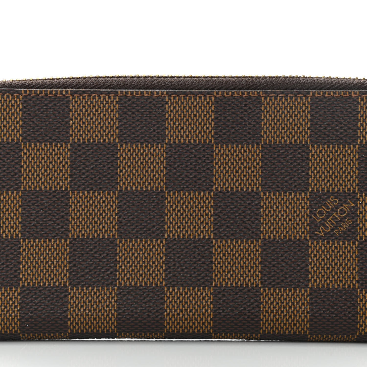 Louis Vuitton Damier Ebene Clemence Wallet Cherry 7 of 9