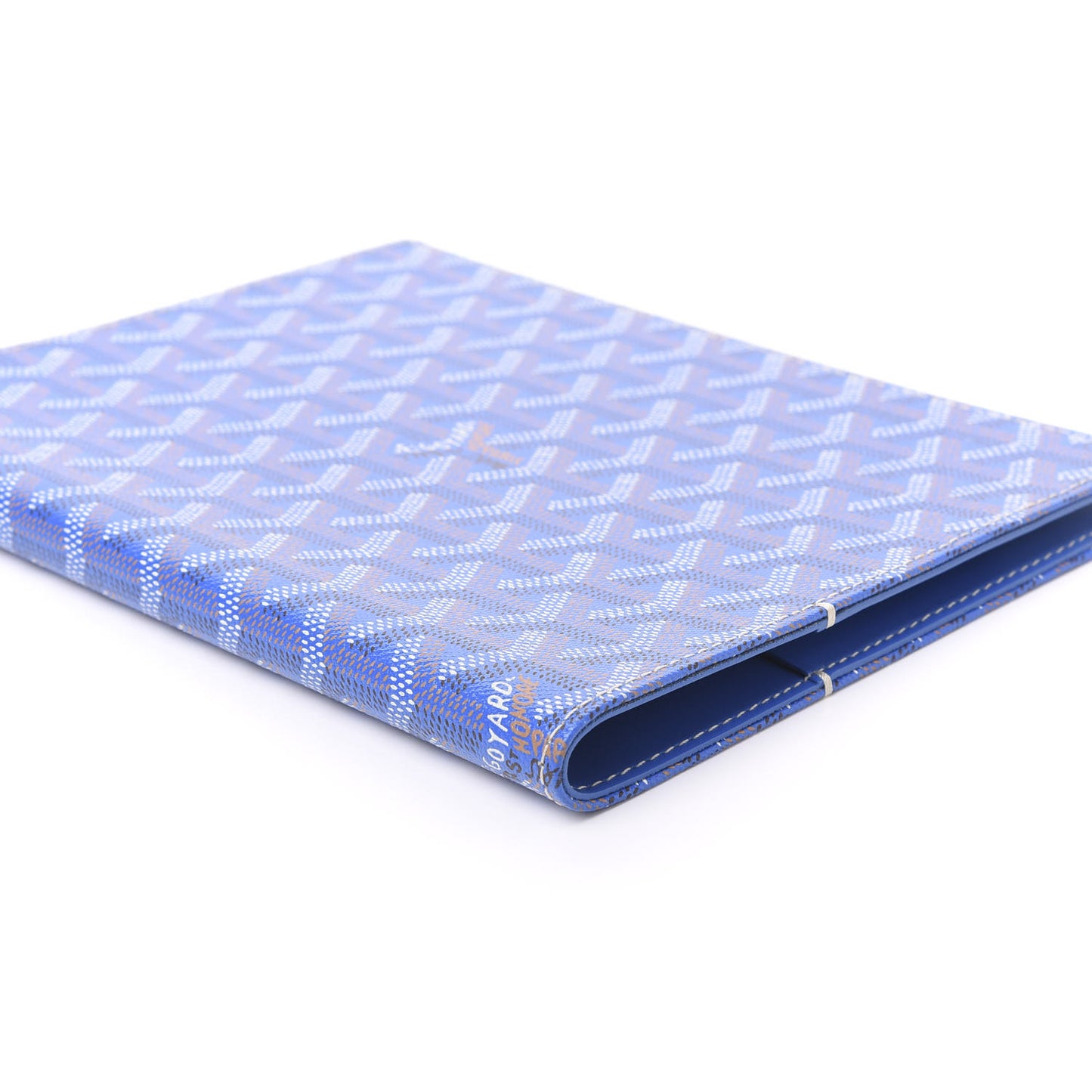 Goyardine Agenda Cover Sky Blue