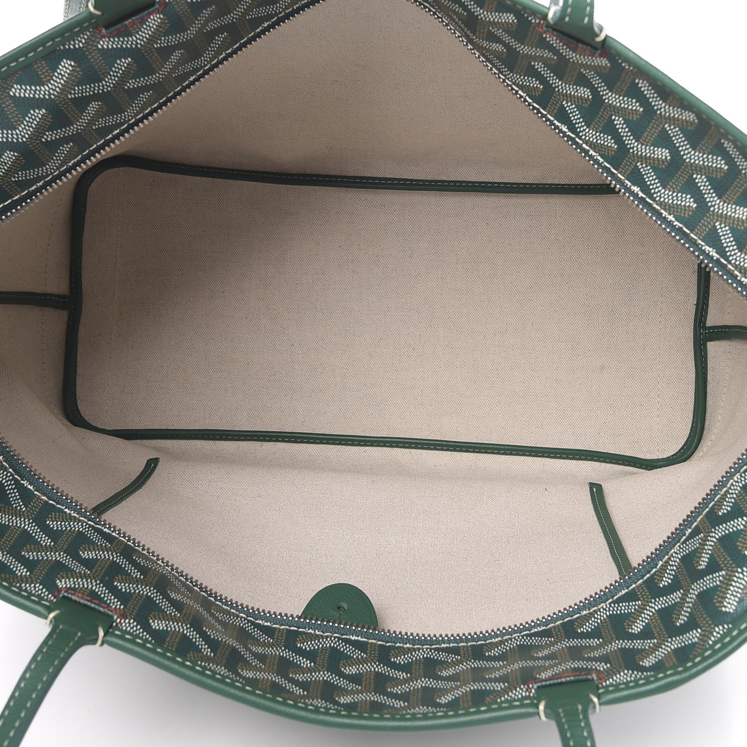Goyard Goyardine Artois MM Green 5 of 12