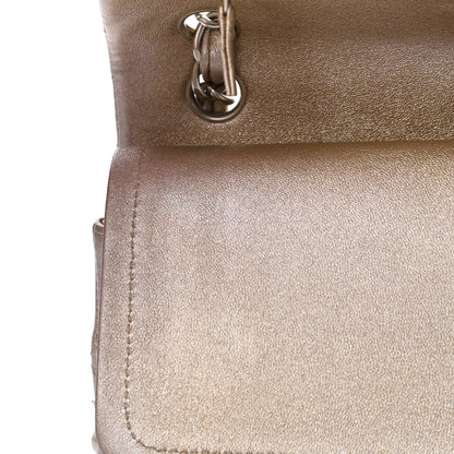 Chanel Metallic Lambskin Quilted Jumbo Double Flap Gold 11 of 17
