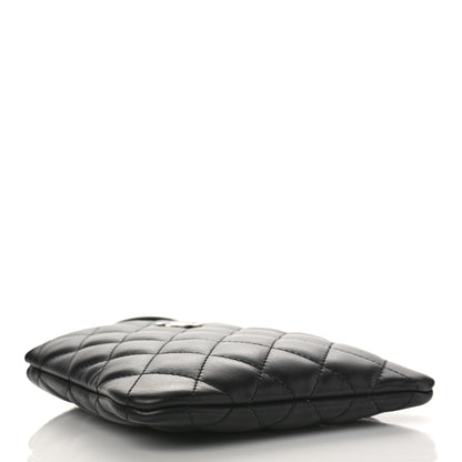 Chanel Lambskin Quilted Crossbody Bag Black 4 of 9