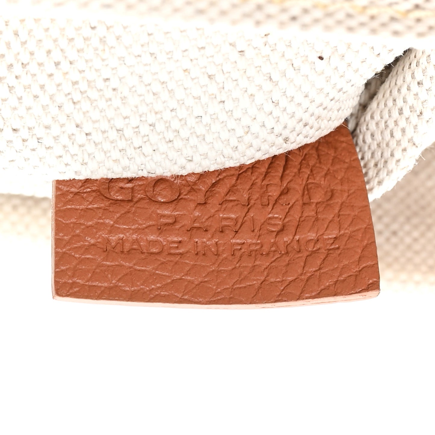 Canvas Necessaire Organizer Pouch Off White